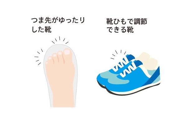 外反母趾傾向の方に大きめの靴はNG？　足に合う靴の選び方