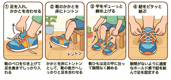 正しい靴の履き方